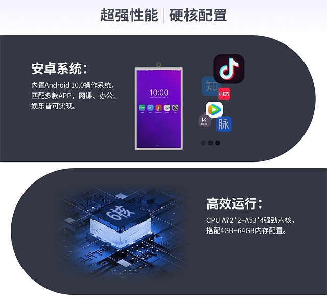 人生就是博科技智由屏随心屏内置安卓系统，4+64G