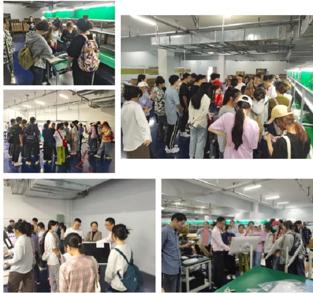 安理大人工智能学院师生参观人生就是博科技车间